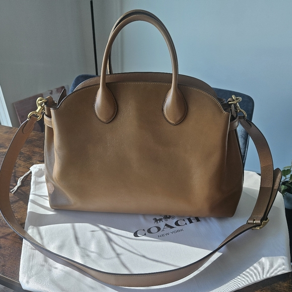 Coach Empire Carryall 40 in Honey Brown - Picture 2 of 13